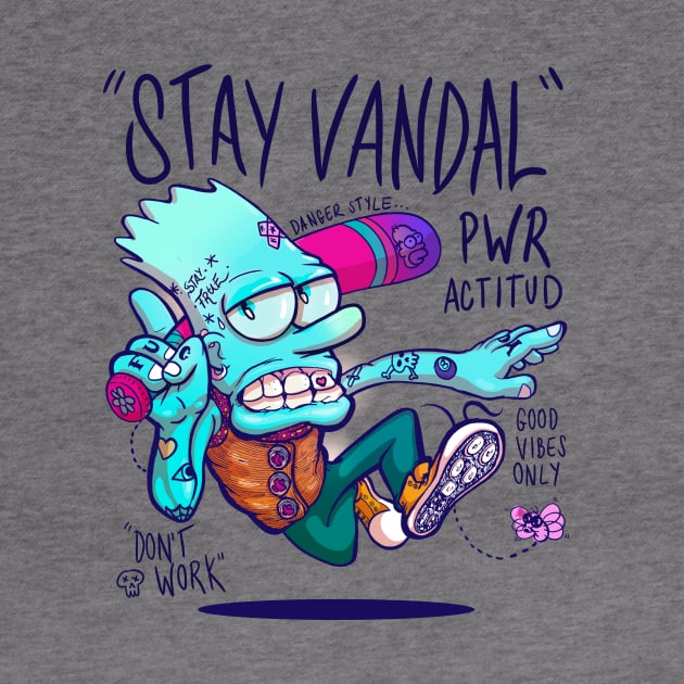 Stay Vandal by Ilustronauta